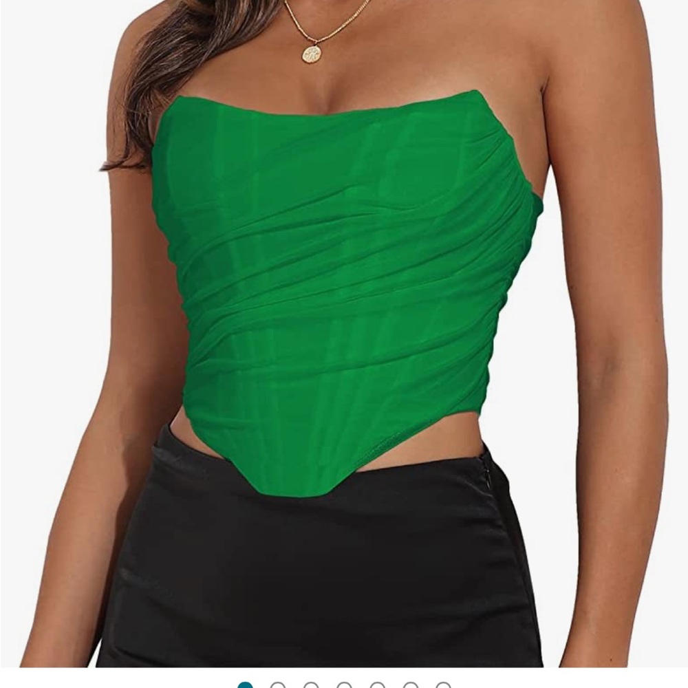 Green Amazon Corset